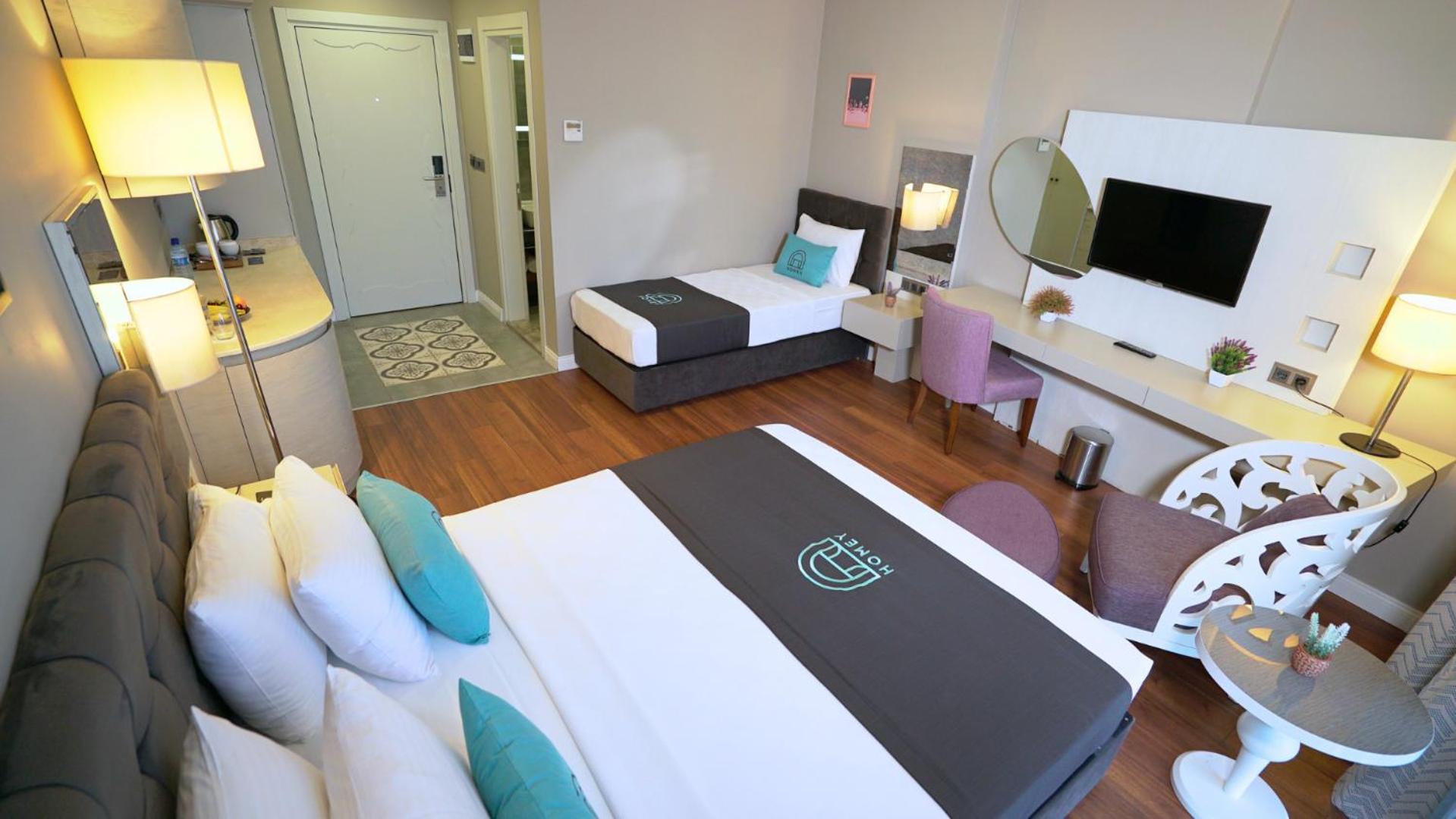 Homey Airport Hotel Arnavutkoy Luaran gambar